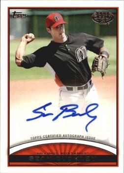 2012 Topps Pro Debut - Autographs #PDA-SB Sean Buckley Front