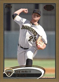 2012 Topps Pro Debut - Gold #114 Gerrit Cole Front