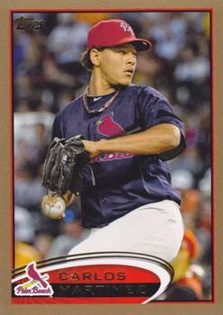 2012 Topps Pro Debut - Gold #147 Carlos Martinez Front