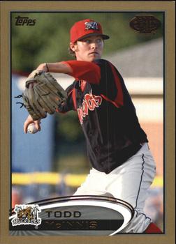 2012 Topps Pro Debut - Gold #163 Todd McInnis Front