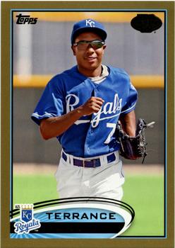 2012 Topps Pro Debut - Gold #173 Terrance Gore Front