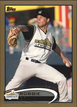 2012 Topps Pro Debut - Gold #174 Robbie Erlin Front