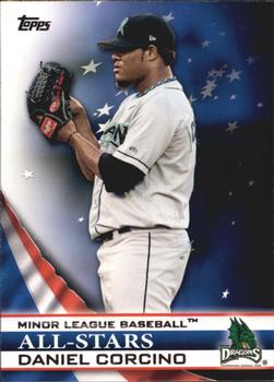 2012 Topps Pro Debut - Minor League All-Stars #AS-DC Daniel Corcino Front