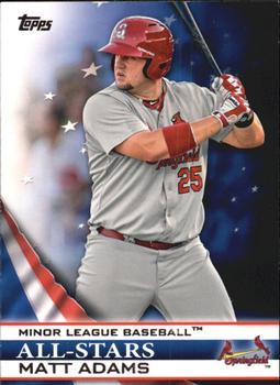 2012 Topps Pro Debut - Minor League All-Stars #AS-MA Matt Adams Front