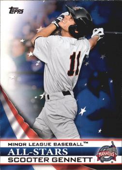2012 Topps Pro Debut - Minor League All-Stars #AS-SG Scooter Gennett Front