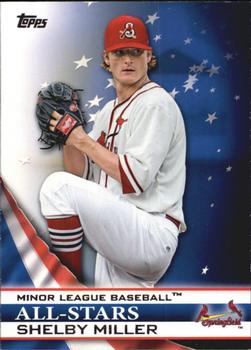 2012 Topps Pro Debut - Minor League All-Stars #AS-SM Shelby Miller Front