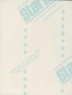 1983 Starliner/Touchdown Stickers (unlicensed) #NNO Rocky Colavito Back