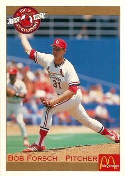 1992 Pacific McDonald's St. Louis Cardinals #51 Bob Forsch Front