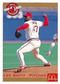 1992 Pacific McDonald's St. Louis Cardinals #53 Lee Smith Front