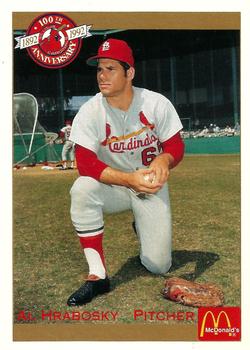 1992 Pacific McDonald's St. Louis Cardinals #55 Al Hrabosky Front