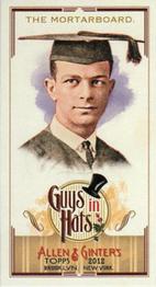 2012 Topps Allen & Ginter - Mini Guys in Hats #GH-7 The Mortarboard Front
