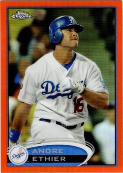 2012 Topps Chrome - Orange Refractors #209 Andre Ethier Front