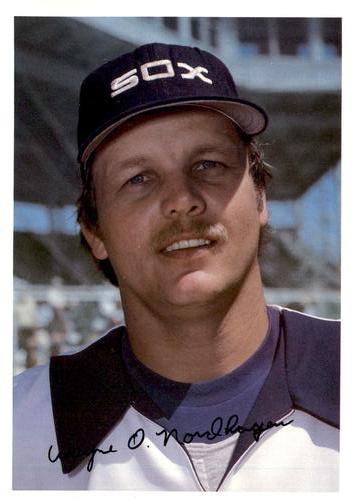 Wayne Nordhagen 1976-81 White Sox Comiskey Park TOPPS Color 8x10 C