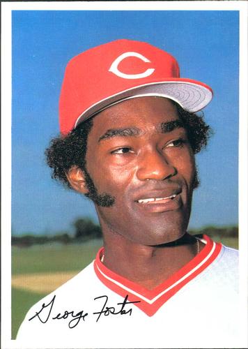 1981 Topps Home Team Photos Cincinnati Reds #NNO George Foster Front