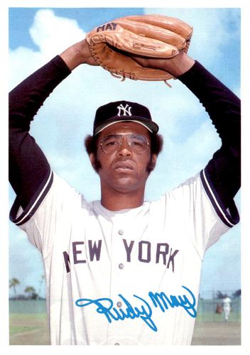1981 Topps Home Team Photos New York Yankees / New York Mets #NNO Rudy May Front