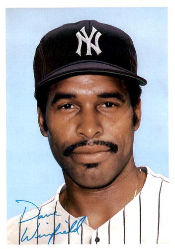 1981 Topps Home Team Photos New York Yankees / New York Mets #NNO Dave Winfield Front