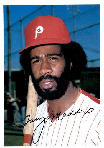 1981 Topps Home Team Photos Philadelphia Phillies #NNO Garry Maddox Front