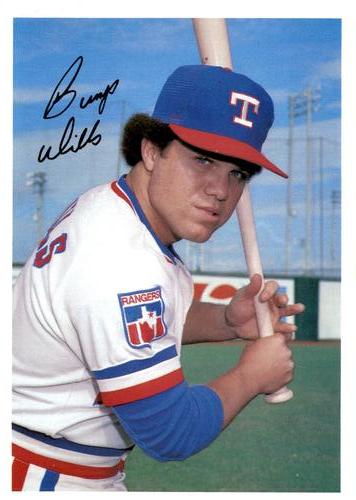 1981 Topps Home Team Photos Texas Rangers / Houston Astros #NNO Bump Wills Front