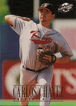 1996 Fleer Excel #2 Carlos Chavez Front