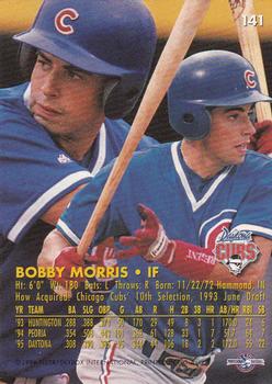 1996 Fleer Excel #141 Bobby Morris Back