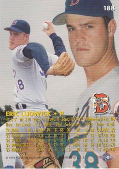 1996 Fleer Excel #188 Eric Ludwick Back