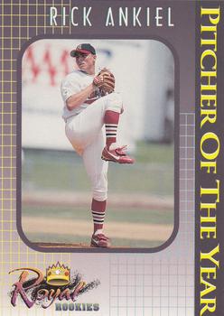 2000 Royal Rookies - Pitcher of the Year #1 Rick Ankiel Front
