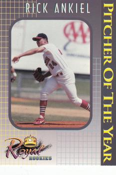 2000 Royal Rookies - Pitcher of the Year #2 Rick Ankiel Front