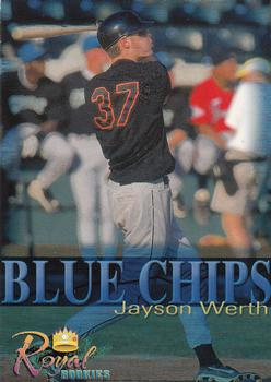 2000 Royal Rookies Futures - Blue Chips #NNO Jayson Werth Front