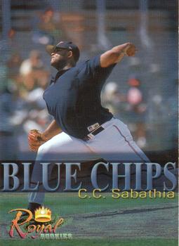 2000 Royal Rookies Futures - Blue Chips #NNO C.C. Sabathia Front
