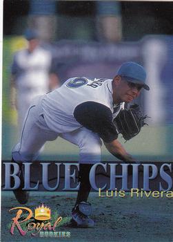 2000 Royal Rookies Futures - Blue Chips #NNO Luis Rivera Front