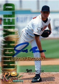 2000 Royal Rookies Futures - High Yield Autographs #NNO Jamie Brown Front