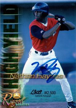 2000 Royal Rookies Futures - High Yield Autographs #NNO Nathan Haynes Front