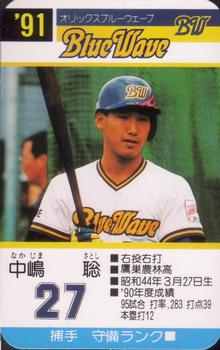 1991 Takara Orix BlueWave #27 Satoshi Nakajima Front