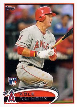 2012 Topps Update #US157 Kole Calhoun Front