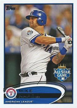 2012 Topps Update #US177 Mike Napoli Front