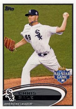 2012 Topps Update #US327 Chris Sale Front