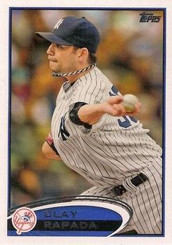2012 Topps Update #US111 Clay Rapada Front