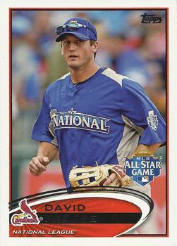 2012 Topps Update #US118 David Freese Front
