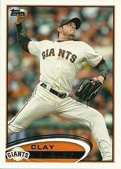 2012 Topps Update #US135 Clay Hensley Front