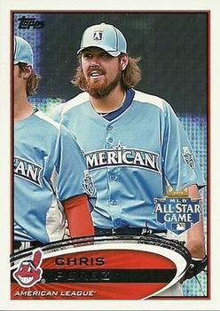 2012 Topps Update #US200 Chris Perez Front
