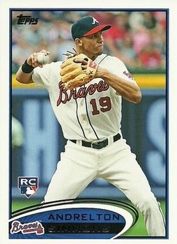 2012 Topps Update #US232 Andrelton Simmons Front