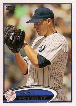 2012 Topps Update #US278 Andy Pettitte Front