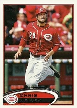 2012 Topps Update #US309 Chris Heisey Front