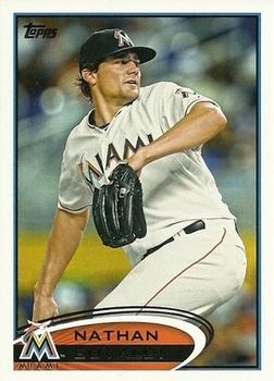 2012 Topps Update #US33 Nathan Eovaldi Front