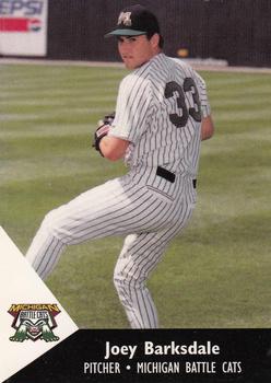 1995 Michigan Battle Cats #2 Joey Barksdale Front