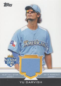 2012 Topps Update - All-Star Stitches #AS-YD Yu Darvish Front