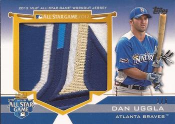 2012 Topps Update - All-Star Stitches Jumbo Patches #ASJP-DU Dan Uggla Front