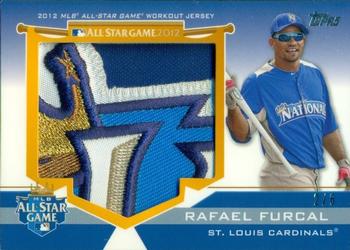2012 Topps Update - All-Star Stitches Jumbo Patches #ASJP-RF Rafael Furcal Front