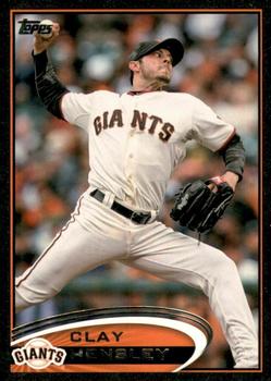2012 Topps Update - Black #US135 Clay Hensley Front