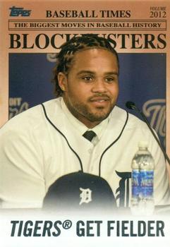 2012 Topps Update - Blockbusters #BB-10 Prince Fielder Front